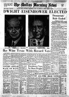 "Dwight Eisenhower Elected; Democrats' Rule Ended"