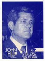 John Hill for attorney general