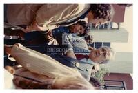 Photograph of Eugene McCarthy at anti-Vietnam war protest