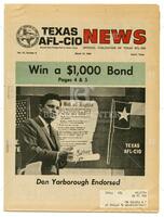 Cover of March 13, 1968 Texas AFL-CIO News
