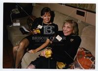 Audre Rapoport with Connie Saathoff at University of Texas alumni event