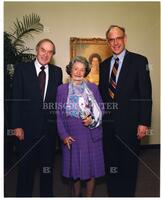 Bernard Rapoport, Lady Bird Johnson, and William Cunningham