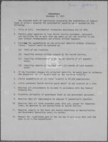 Memorandum, November 2, 1973