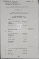 Information from the 1969, 1970, 1971, and 1972 federal income tax returns of Richard M. Nixon and Patricia R. Nixon, December 8, 1973
