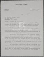 Letter from Coopers & Lybrand, CPAs, to Richard and Patricia Nixon, August 20, 1973