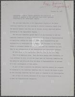 Congressman Peter W. Rodino announces the results of the January 24 meeting of the Judiciary Committee's Advisory Committee on its impeachment inquiry, January 24, 1974