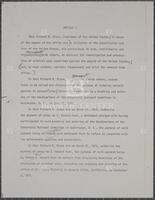 Draft Articles of Impeachment, July 1974
