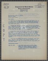 Memo from Jack Brooks to Lyndon Johnson, January 19, 1960