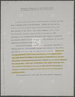 Congressional Research Service report regarding Brook's request for alternatives to the present method of selecting nominees for the Vice Presidency, undated