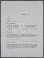 Transcribed letter from Peter Rodino to President Nixon, dated February 26, 1974