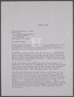 Letter from Peter Rodino to John Sirica, March 8, 1974