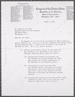 Letter from John Doar to James D. St. Clair, April 4, 1974