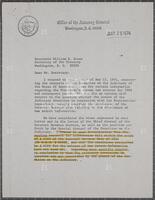 Letter from William B. Saxbe to William E. Simon, May 25, 1974