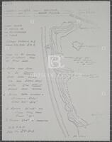 Architectural plans and itemized summary of costs for the construction of a redwood fence on Richard Nixon's San Clemente property, June 1969
