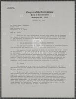 Letter from Jim Wright to the president of Common Cause, November 23, 1976