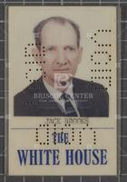 White House identification card for Jack Brooks, undated