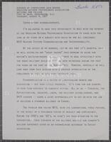 Remarks of Congressman Jack Brooks, American Defense Preparedness Association, National War College, Fort Mc Nair, Washington, D.C., Thursday, August 4, 1977