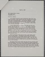 Copy of letter from Jack Brooks to Lady Bird Johnson, August 3, 1967