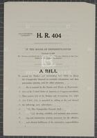 H.R. 404, January 3, 1969