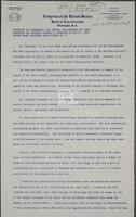 Statement of Congressman Jack Brooks, 2nd District of Texas, regarding the Attorney General's statement of May 17, 1961 before House Judiciary Subcommittee No. 5, [May 1961]