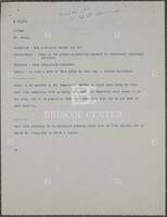 Typed and handwritten notes regarding proposed exceptions to a bill raising the minimum wage, June 1, 1960