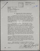 Letter from John Banzhaf to Peter Rodino, October 3, 1973