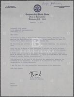 Letter from E.G. Shuster to Jack Brooks, December 5, 1973