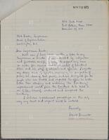 Letter from a constituent to Jack Brooks, November 24, 1973