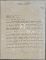 Letter from Coopers & Lybrand, CPAs, to Richard and Patricia Nixon, August 20, 1973