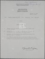 Judiciary Committee notice of meeting, October 26, 1973