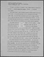 Remarks of Honorable Jack Brooks, Press Conference, Jeff[erson] County Dem[ocratic] Headquarters, Thursday, September 5, 1996