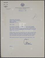 Letter from Allan Shivers to Jack Brooks, February 7, 1955