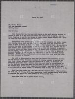 Reply from Jack Brooks to a constituent, March 30, 1956