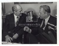 Photograph of Jack Brooks and Nelson Rockefeller, August 22, 1974