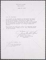 Letter from James D. St. Clair to Peter Rodino, June 10, 1974