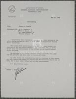 Memo from Robert Kunzig, Administrator for the General Services Administration, May 27, 1969