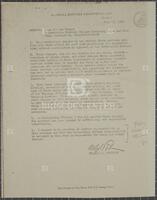 Memorandum from the General Services Administration Contracting Officer regarding the building of a fence on Richard Nixon's San Clemente property, July 17, 1969