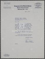 Letter from John S. Monaghan to Jack Brooks, May 6, 1964