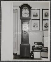 Photograph of an antique clock, undated