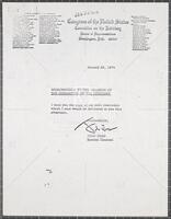 Memorandum from John Doar to the House Judiciary Committee, January 29, 1974