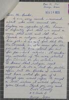 Letter from a constituent to Jack Brooks, November 21, 1961