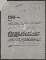 Letter from Jack Brooks to Editor in Chief of The Enterprise and Journal, May 31, 1961