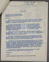 Letter from Jack Brooks to Chairman of the Democratic National Congressional Committee, July 3, 1962