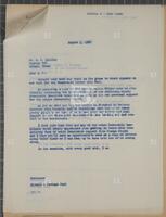 Letter from Jack Brooks to Texas political figure, August 3, 1962