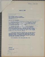 Letter from Jack Brooks to Lyndon B. Johnson, August 3, 1962