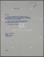 Letter from Jack Brooks to Joe Tonahill, June 4, 1965