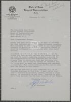 Letter from a Texas legislator to Jack Brooks, February 8, 1965