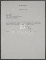 Letter from William S. White to Jack Brooks, August 18, 1965