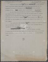 News release draft regarding recommendations for further improvements to the Sabine-Neches waterway, September 27, 1953