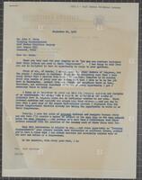 Letter from Jack Brooks to a Gulf State Utilities employee, September 24, 1962